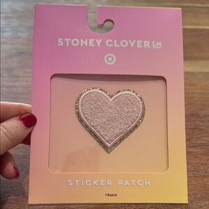 Stoney Clover Lane for Target Pink Heart Sticker Patch